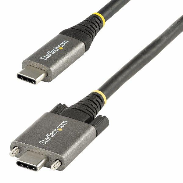 StarTech.com USB 3.2 Gen 2 / DisplayPort 1.4 /Thunderbolt 3 USB Type-C kabel 50cm Sort Gr