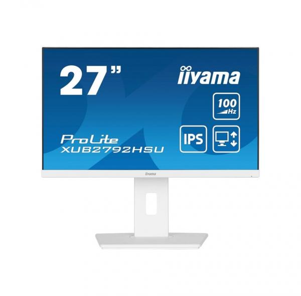 iiyama ProLite XUB2792HSU-W6 27 1920 x 1080 (Full HD) HDMI DisplayPort 100Hz Pivot Skrm