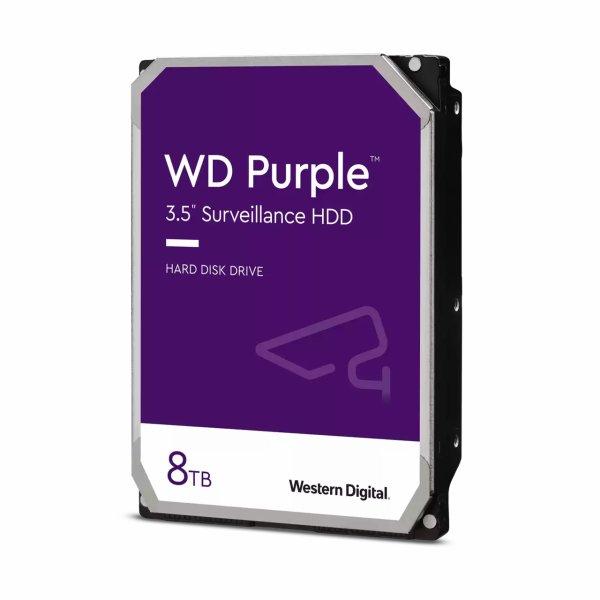 WESTERN DIGITAL PURPLE 8 TB 3.5" HDD SATA III SURVEILLANCE