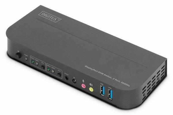 DIGITUS DS-12850 KVM / audio / USB switch Desktop