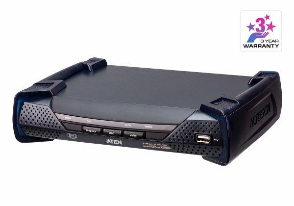 ATEN KE6940AR DVI-I Dual Display KVM over IP Receiver KVM / audio / seriel / USB forlnger