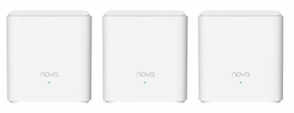 Nova EX3 Mesh WiFi 6 AX1500 2.4/5G 3-pack LAN: 2x 10/100/1000Base-T 300m2