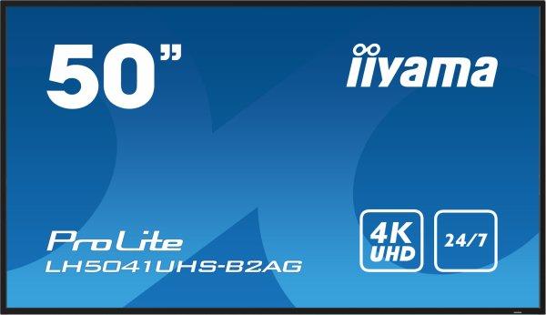 Iiyama 50" LH5041UHS-B2AG UHD 24/7