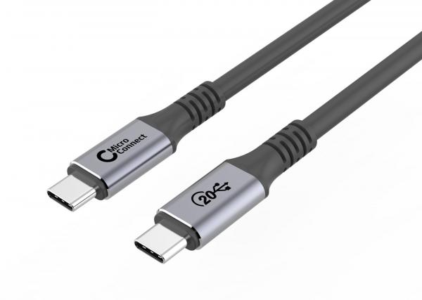 MicroConnect USB-C cable 4m, 100W, 20Gbps, USB 3.2 Gen 2x2