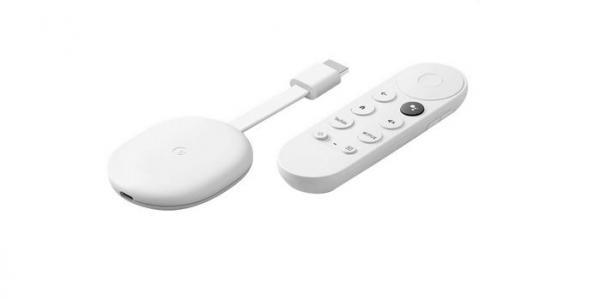 Google Chromecast with Google TV - AV player 4K UHD (2160p) 60 fps HDR snow EU PLUG