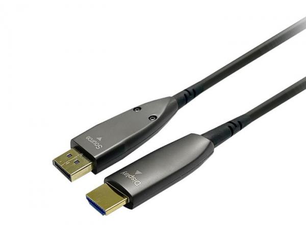 Vivolink Optic Pro Displayport - HDMI, 40m, musta