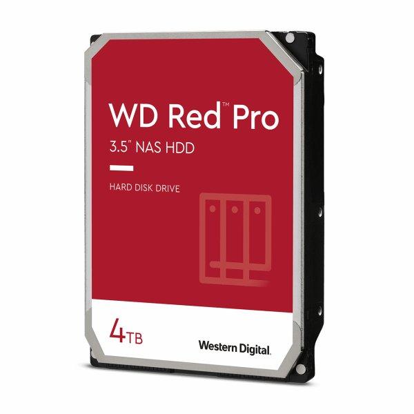 WD Red Pro Harddisk WD4005FFBX 4TB 3.5 Serial ATA-600 7200rpm