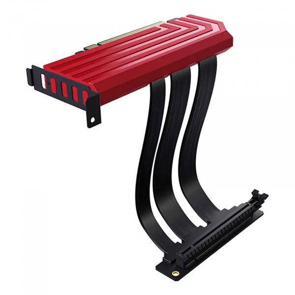 Hyte PCI-E 4.0 Riser kaapeli, 20 cm - punainen