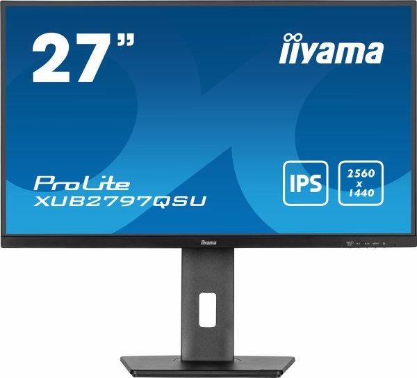 IIYAMA 68.5cm (27)   XUB2797QSU-B1 16 9  HDMI+DP+2xUSB IPS retail