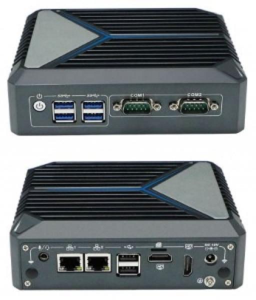 NANO PC N100  2x 100/1000/2500Base-T, 6x USB 2x RS-232, 2x HDMI, SO-DDR4