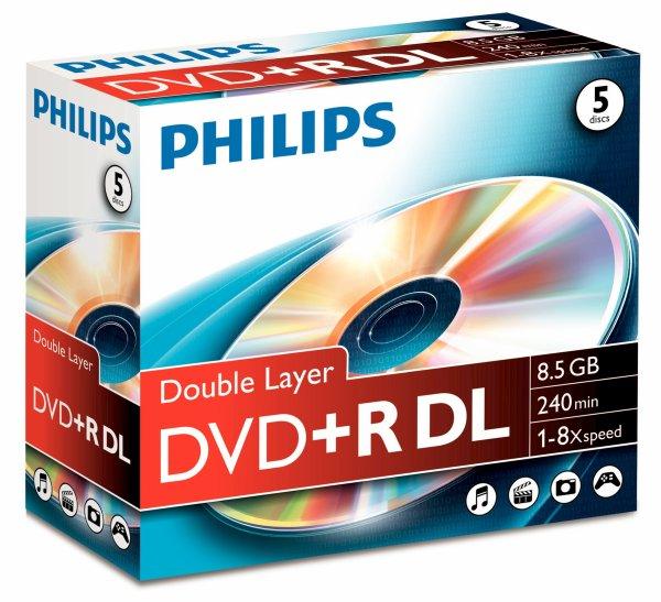 Philips DR8S8J05C 5x DVD+R DL 8.5GB