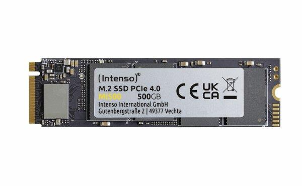 Intenso M.2 SSD MI500      500GB PCIe NVMe Gen 4x4