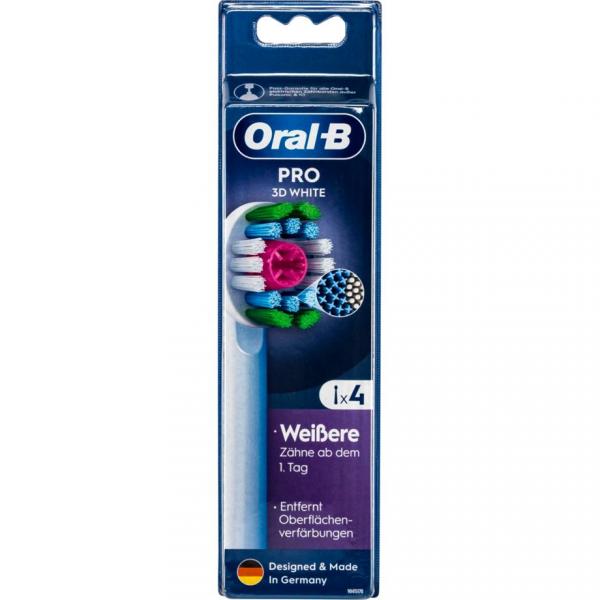 Oral-B Toothbrush heads Pro 3D White 4 pcs.