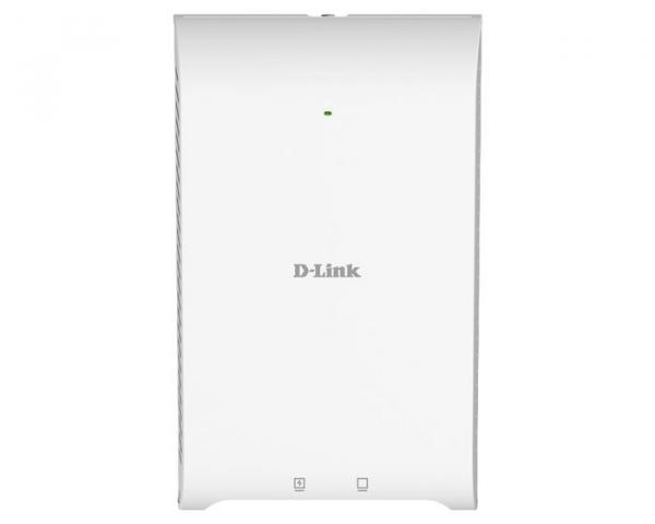 D-Link 2,4 GHz / 5 GHz, 1200 Mbps, Wi-Fi 5, PoE, seinäpinnoitettu