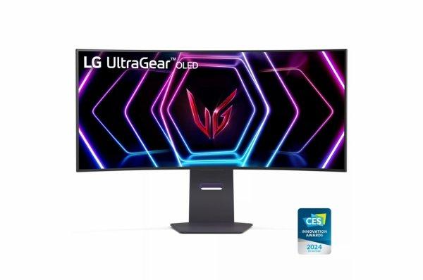 LG 34" ULTRAGEAR OLED CURVED 21:9 GAMING MONITOR | WQHD 800R, 240HZ, 0.03MS (GTG), HDR400 TRUE BLACK