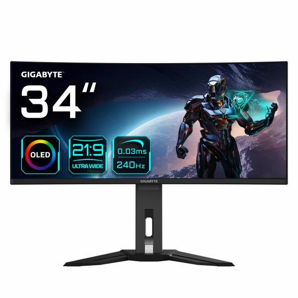 GIGABYTE 34 GBT MO34WQC2 WQHD 240Hz OLED