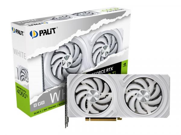 Palit RTX4060Ti White 8GB GDDR6 retail