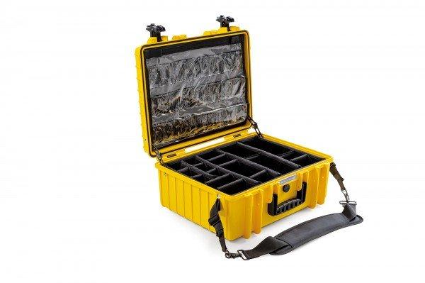 B&W Outdoor Case 6000 with medical emergency ki yellow