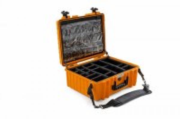 B&W Outdoor Case 6000 with medical emergency ki orange