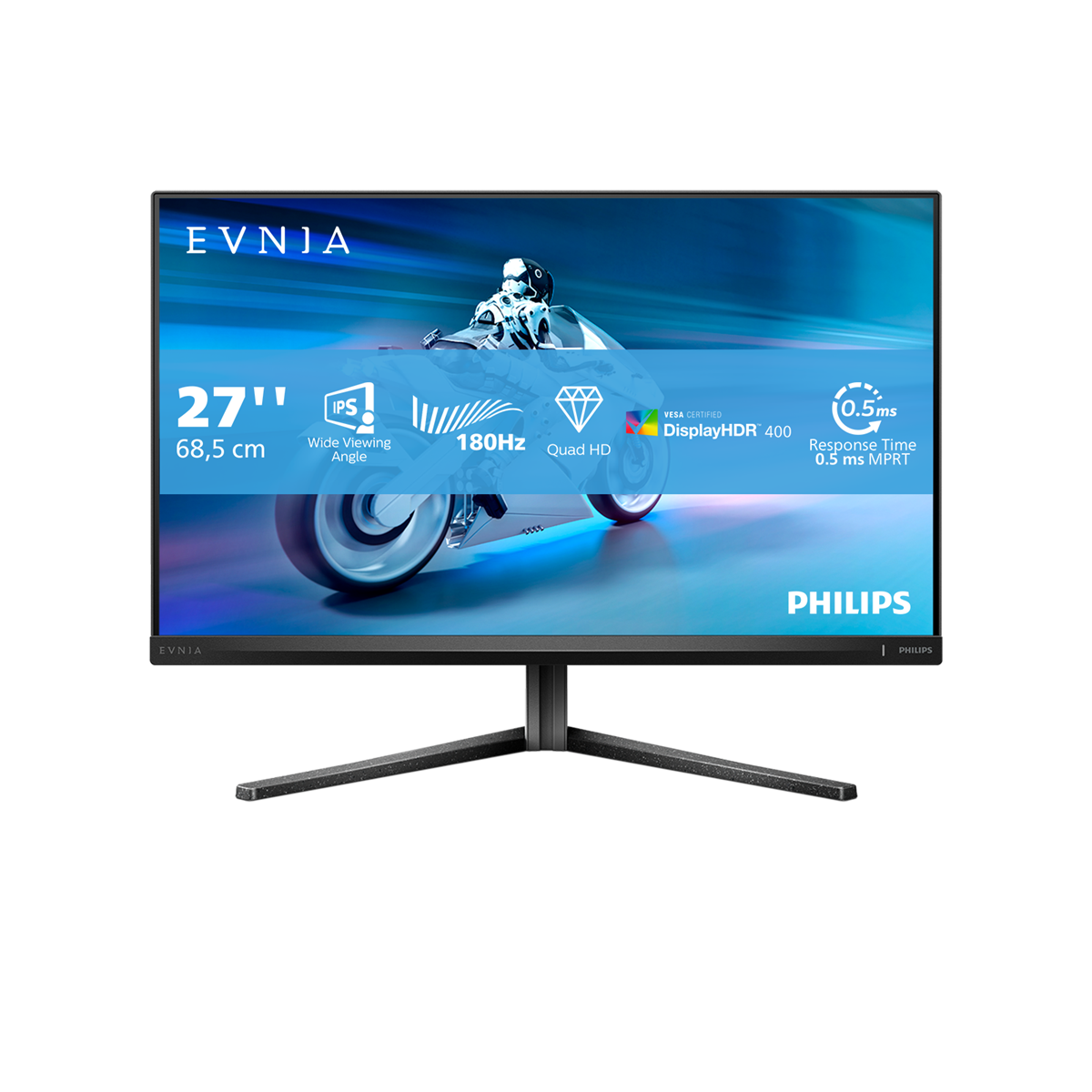 Philips Evnia 5000 27M2N5500 27 2560 x 1440 (2K) HDMI DisplayPort 180Hz Pivot Skrm