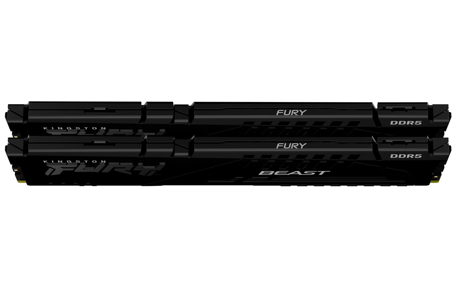 Kingston 64GB (2x32) DDR5 6000MHz  CL30FURY Beast Black XMP