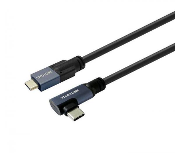 Vivolink USB-C–USB-C-kaapeli 5 m USB3.2 Tukee 20 Gbps:n datanopeutta Yrityssertifioitu