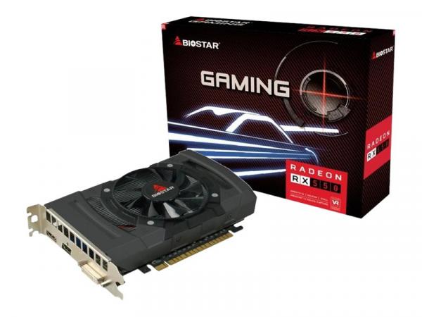 Biostar Radeon RX 550 4GB GDDR5 128-bit grafikus krtya