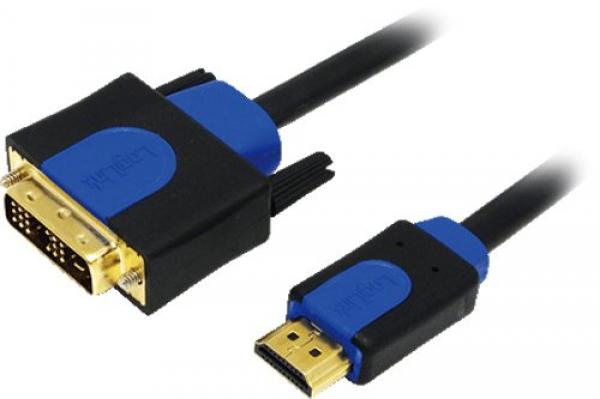 LOGILINK Kabel HDMI-DVI High Quality 3m