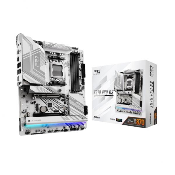 ASRock X870 Pro RS, AMD X870 Mainboard - Sockel AM5, DDR5