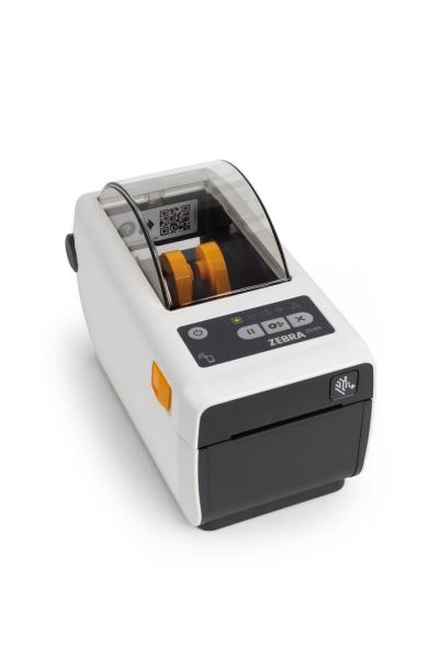 Zebra Direct Thermal Printer ZD411, Terveydenhuolto; 203 dpi, USB, USB-isäntä, liitäntäpaikka, WiFi, BT4, EU/UK