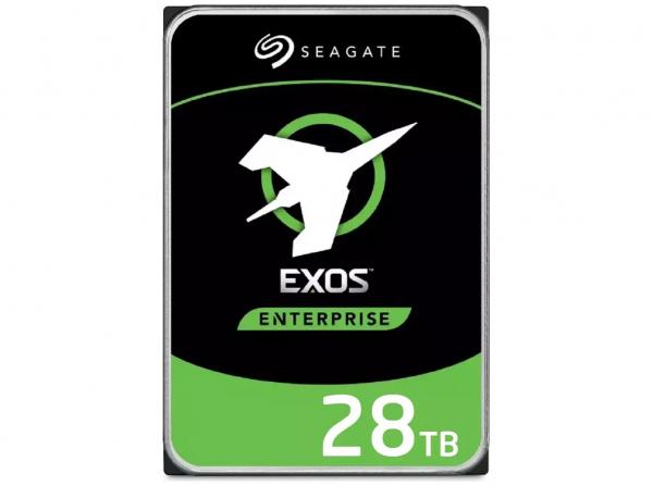 Seagate Exos Harddisk ST28000NM000C-FR 28TB SATA-600 7200rpm - FACTORY REFURBISHED - Tehdaskunnostettu, 1 vuoden takuu