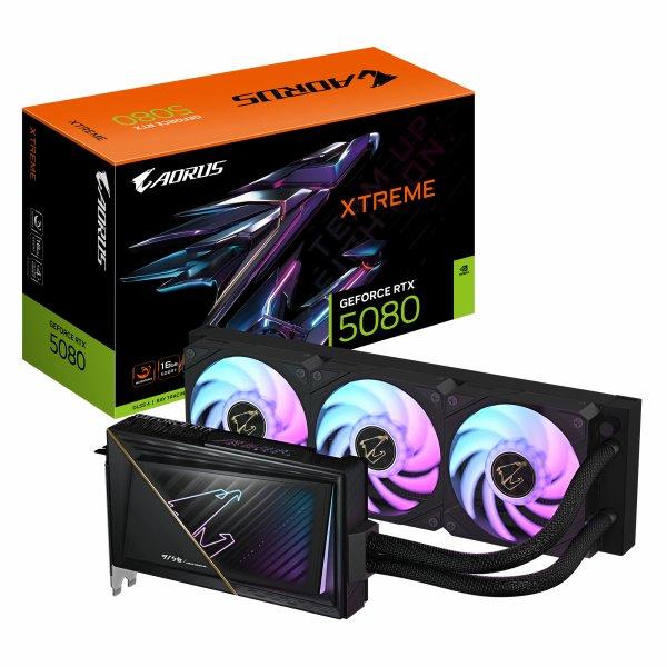 Gigabyte RTX 5080 AORUS XTREME  WATERFORCE 16GB, GDDR7