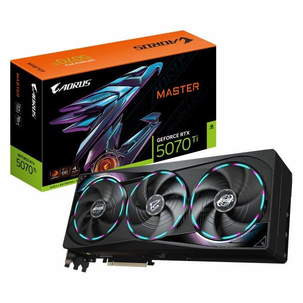 Gigabyte RTX 5070 Ti AORUS MASTER 16G 16GB, GDDR7