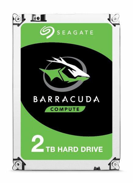 SEAGATE Desktop Barracuda 7200 2TB HDD 7200rpm SATA serial ATA 6Gb/s NCQ 256MB cache 8,9cm 3,5Zoll BLK Retail SinglePack