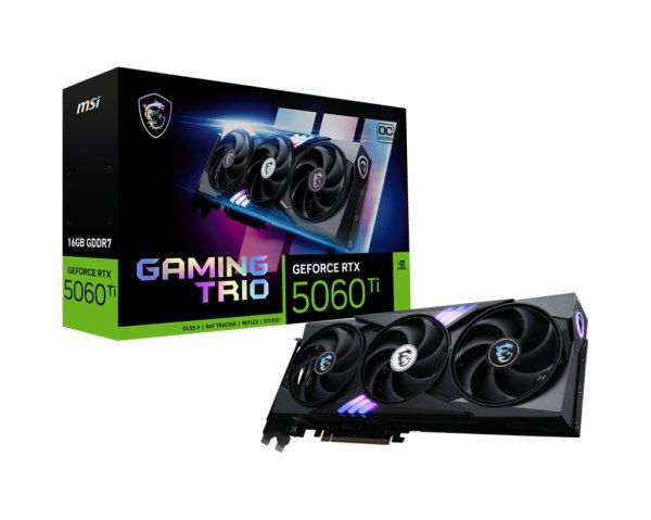 MSI RTX5060Ti Gaming Trio OC 16GB GDDR7 V535-001R retail