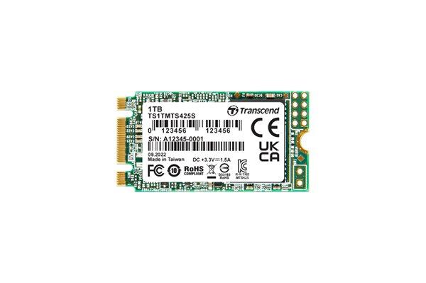 Transcend TS1TMTS425S 1TB, M.2 2242 SSD, SATA3 B+M Key, TLC