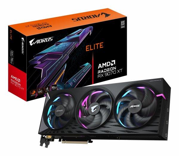 Gigabyte Radeon RX 9070 XT AORUS ELITE 16G