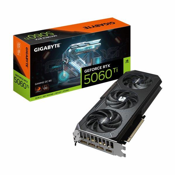 Gigabyte RTX 5060 TI Gaming OC 8GB GDDR7 3 Fan