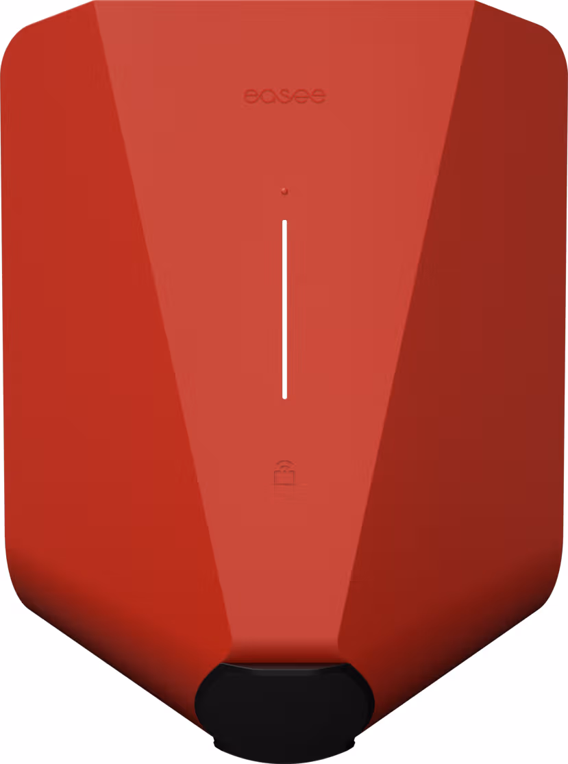 Easee Charge UP 1,4-22 kW, 4G & WIFI - Punainen