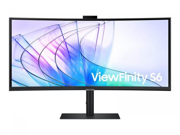 SAMSUNG VIEWFINITY S34C654V 34" 21:9 CURVED (1000R) 3440X1440 VA-LED, 5MS, 100HZ, HDR10, DP/HDMI/USB TYPE-C 90WATT,LAN, BLACK, WEBCAM 5MP, HAS, SPEAKER