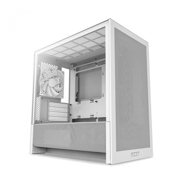 NZXT H3 Flow 2025 White mATX Mid tower Case