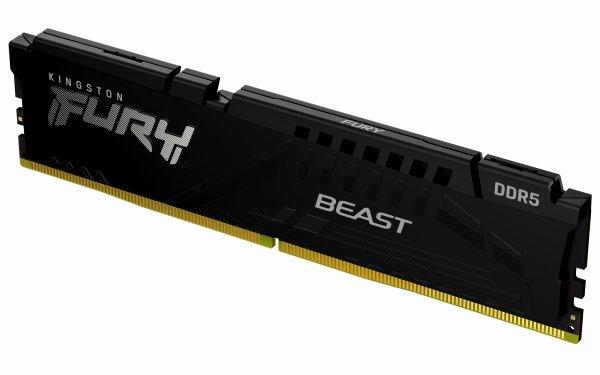 Kingston Technology FURY Beast 32 GB 6000 MT/s DDR5 CL36 DIMM Sort