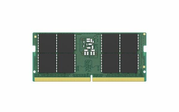 Kingston ValueRAM DDR5 SDRAM 32GB 3200MHz CL52 Clocked unbuffered On-die ECC SO DIMM 262-PIN