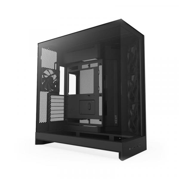 NZXT H9 Flow 2025 Black Dual Chamber Midi Case