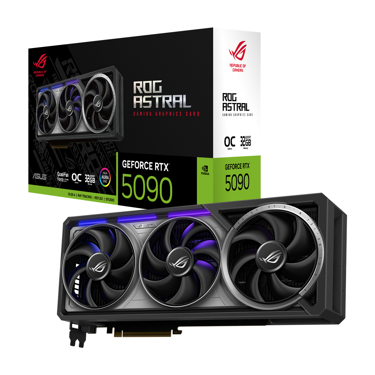 ASUS ROG Astral GeForce RTX 5090 OC Edition, 32768 MB GDDR7