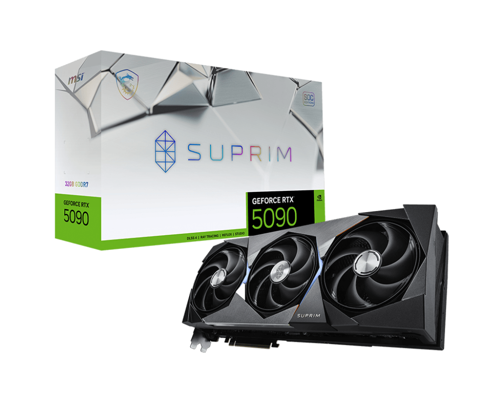 MSI GeForce RTX 5090 32G Suprim SOC, 32768 MB GDDR7