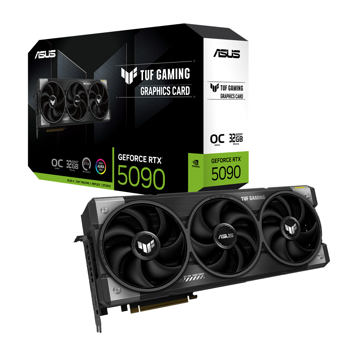 ASUS VGA 32GB RTX5090 TUF-O32G-GAMING 3xDP/1xHDMI TUF-RTX5090-O32G-GAMING