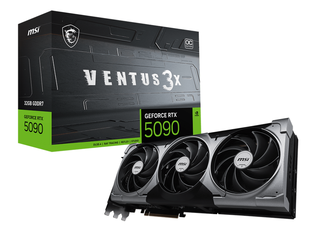 MSI GeForce RTX 5090 32G VENTUS 3X OC 32GB