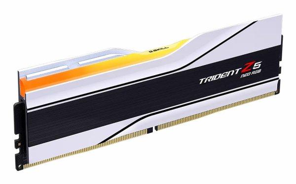 G.Skill 64GB 2x32GB DDR5 6000MHz Trident Z5 NEO RGB White CL28 1.4V