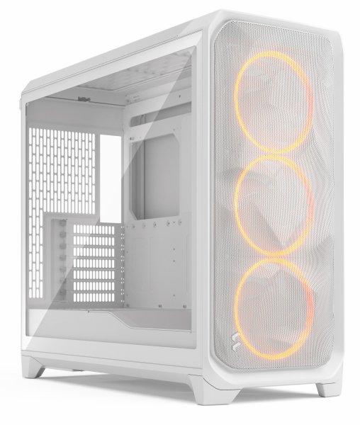 Fractal Design Meshify 3 XL RGB TG PC - Big-Tower, E-ATX, Tempered Glass - weiß